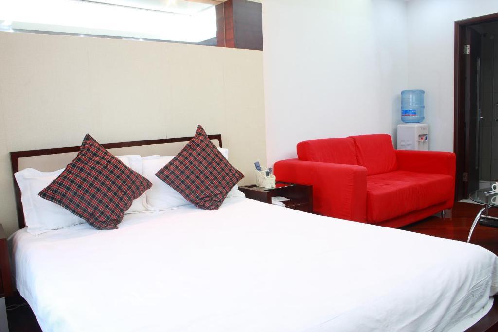Shanghai Skiline World Union Service Apartment ภายนอก รูปภาพ