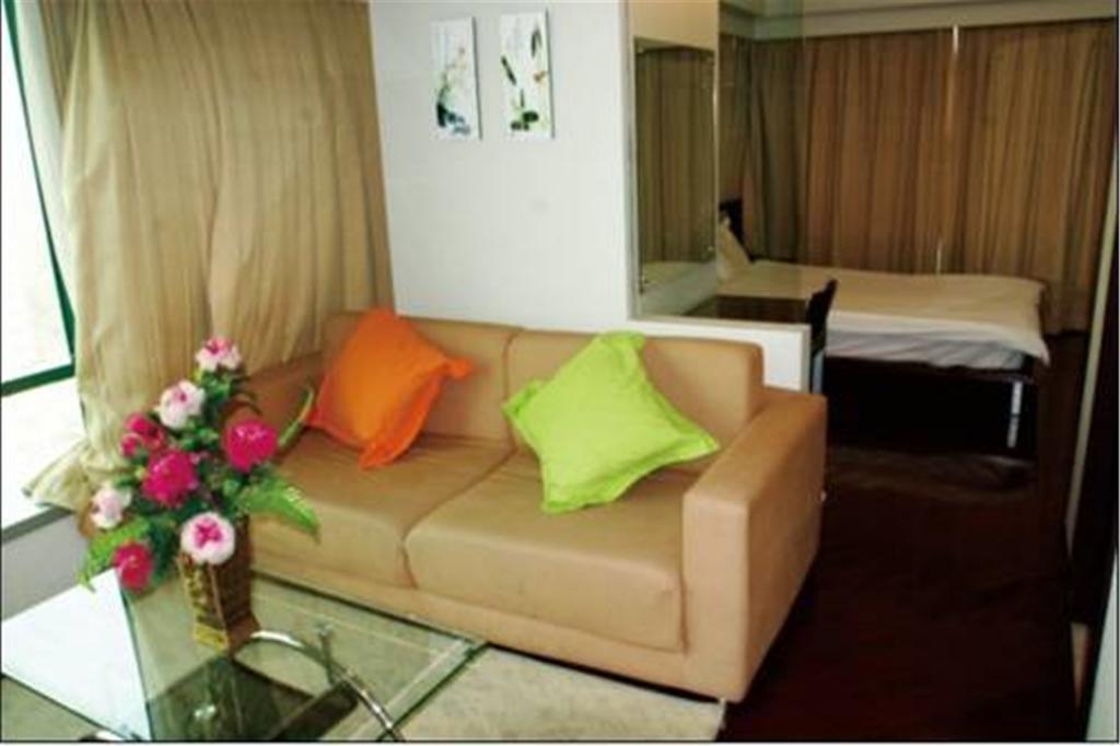 Shanghai Skiline World Union Service Apartment ภายนอก รูปภาพ