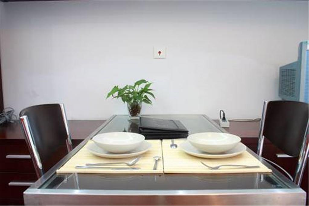 Shanghai Skiline World Union Service Apartment ภายนอก รูปภาพ