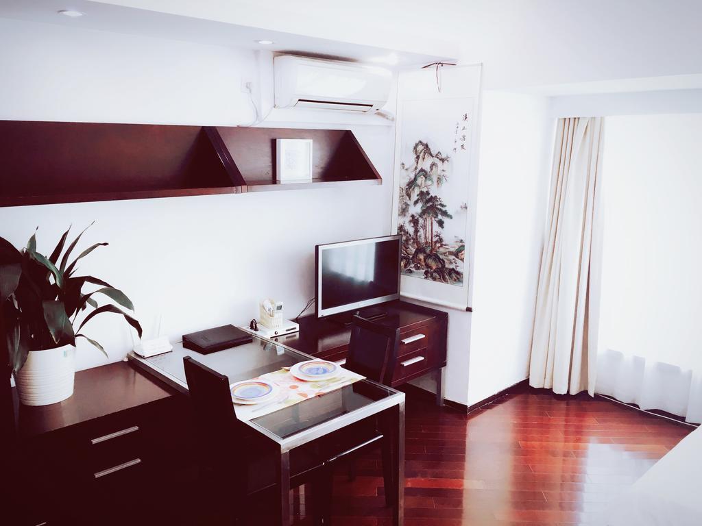 Shanghai Skiline World Union Service Apartment ภายนอก รูปภาพ