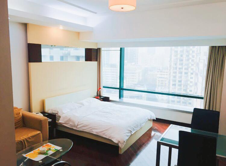 Shanghai Skiline World Union Service Apartment ภายนอก รูปภาพ