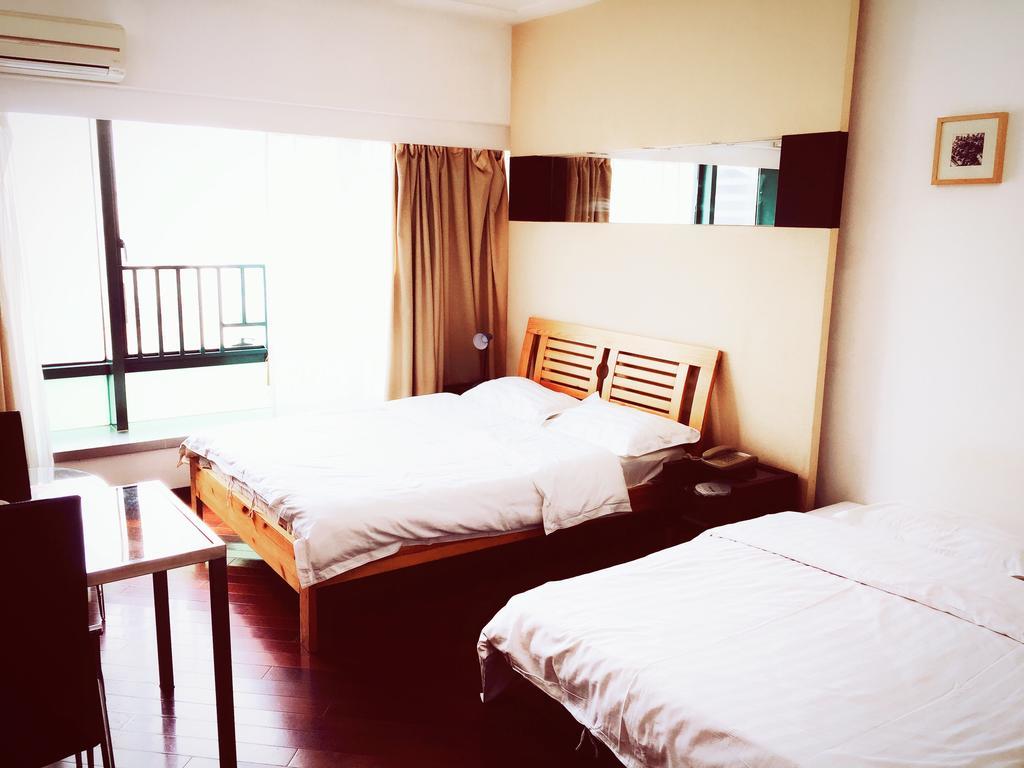 Shanghai Skiline World Union Service Apartment ภายนอก รูปภาพ