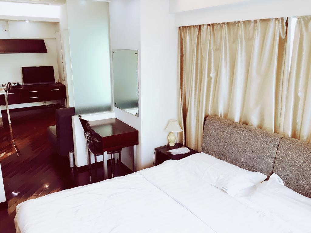 Shanghai Skiline World Union Service Apartment ภายนอก รูปภาพ